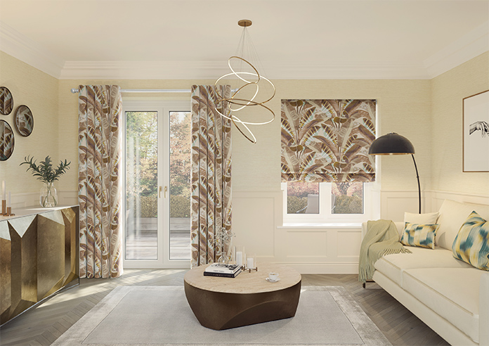 Rodeo Drive, Fawn - Made To Measure Curtains - Image 14